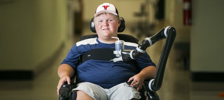 Robotic Arm Gives Independence to Teen with Muscular Dystrophy