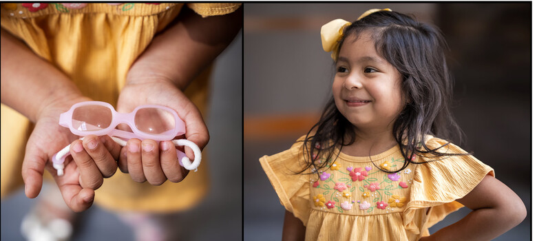 Greensboro Newborn Sees With Specialty Contact Lenses