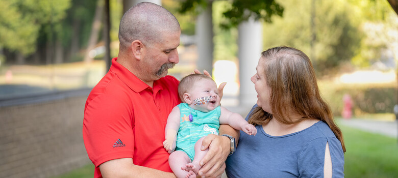 Baby with Congenital Heart Defect Doing Well After Complicated Heart Surgery at Duke Health