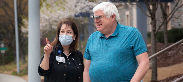 Duke Vision Rehabilitation Experts Care for the Whole Person