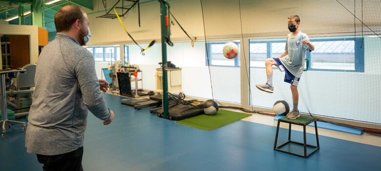 Teenage Soccer Player Back on the Field After ACL Reconstruction at Duke