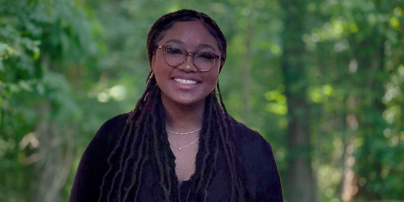 Ausley Rudd smiling outdoors