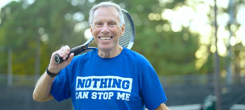 Back on the Tennis Court Weeks After Surgery for Esophageal Cancer