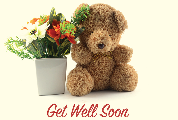 Get Well Soon - Teddy Bear